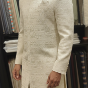 Ivory Hand-Embroidered Sherwani